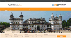 Desktop Screenshot of nepalhotel-link.com