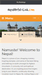 Mobile Screenshot of nepalhotel-link.com